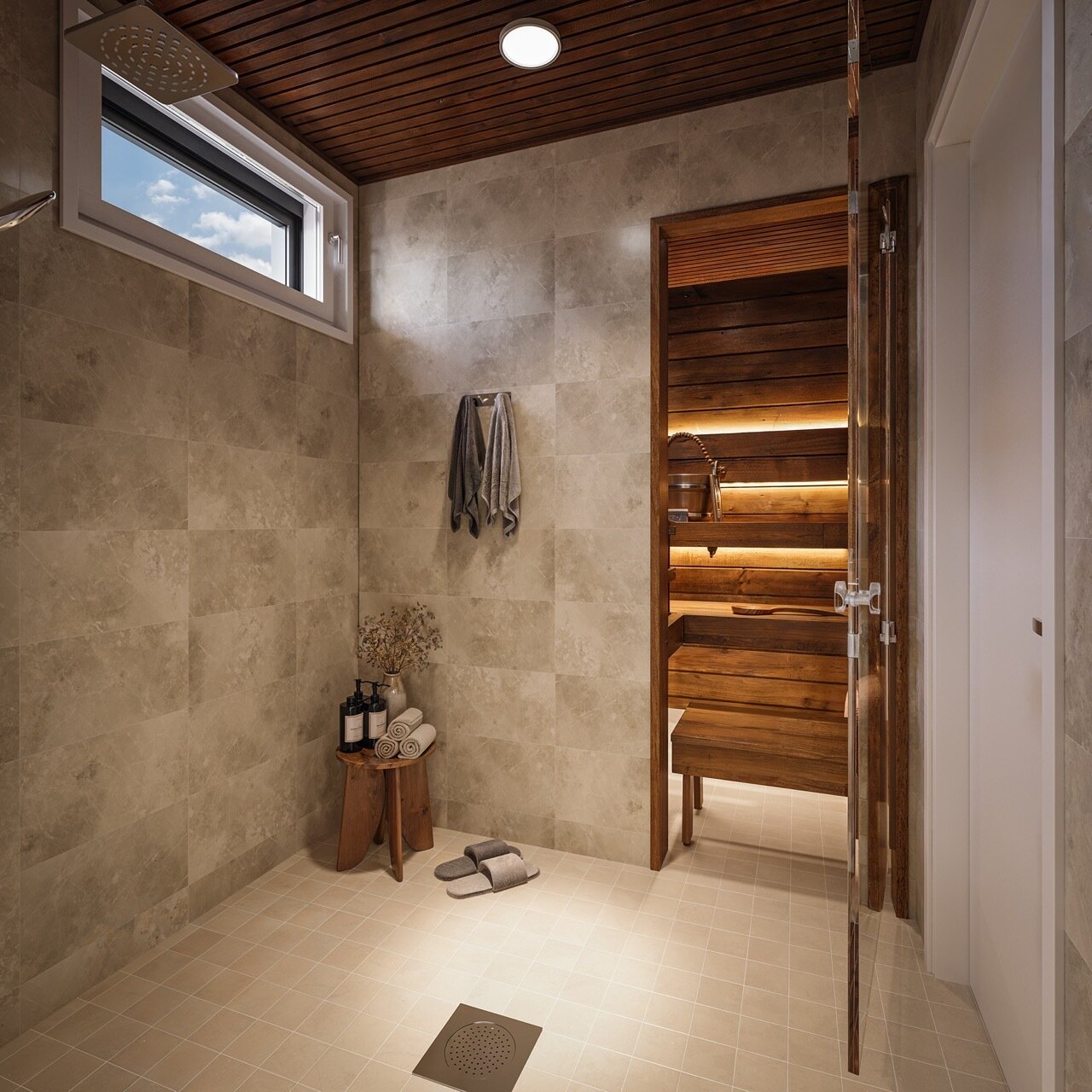 Sauna ja pesutilat